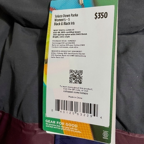 Women's Solazo Down Parka - Picture 13 of 13